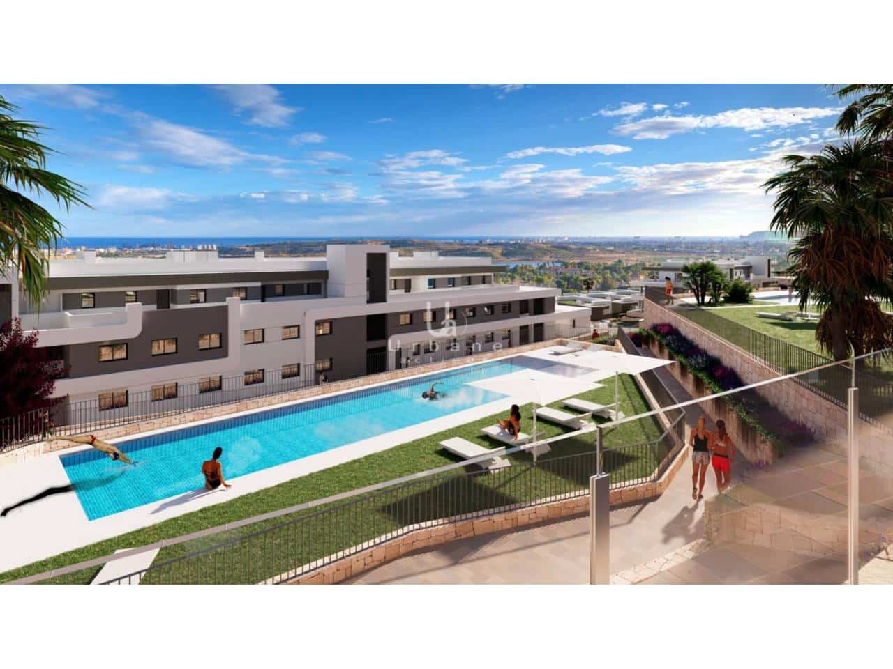 Ático de 2 habitaciones en Muchamiel / Mutxamel en venta con piscina garaje - 399.000 € (Ref: 9984141)