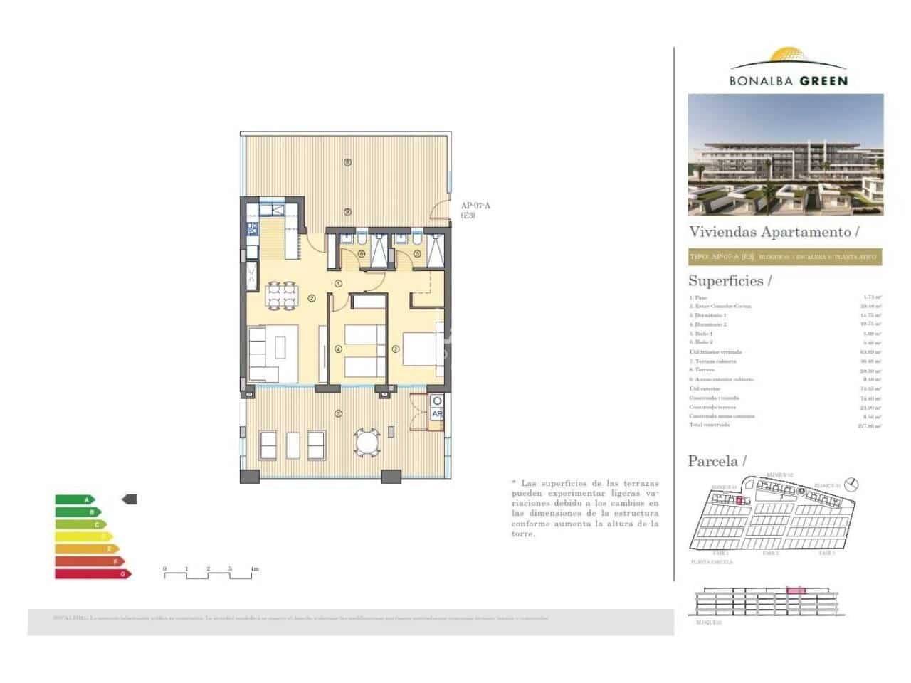 Ático de 2 habitaciones en Muchamiel / Mutxamel en venta con piscina garaje - 399.000 € (Ref: 9984141)
