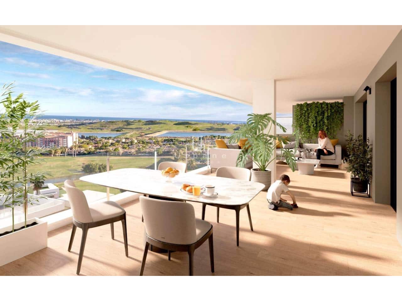 Ático de 2 habitaciones en Muchamiel / Mutxamel en venta con piscina garaje - 399.000 € (Ref: 9984141)