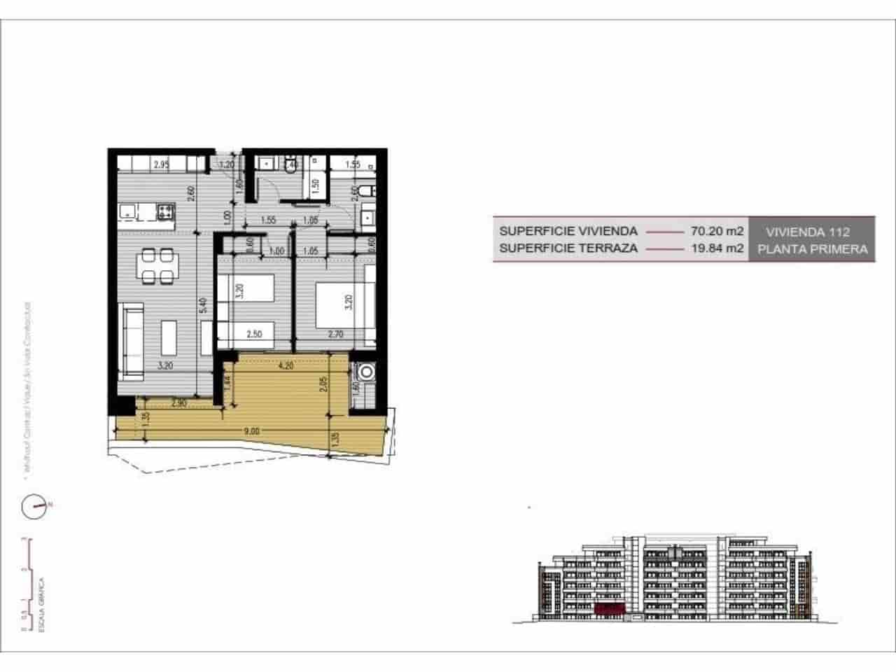 2 quarto Penthouse para venda em San Miguel de Salinas com piscina garagem - 279 000 € (Ref: 9986272)