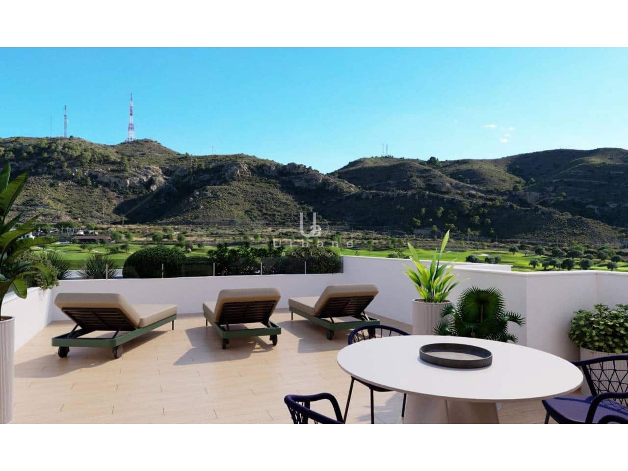 3 soveværelse Lejlighed til salg i Monforte del Cid med swimmingpool garage - € 465.000 (Ref: 9990135)