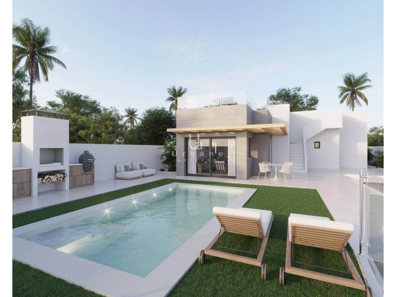 Chalet de 3 habitaciones en Polop en venta con piscina garaje - 585.000 € (Ref: 9990138)