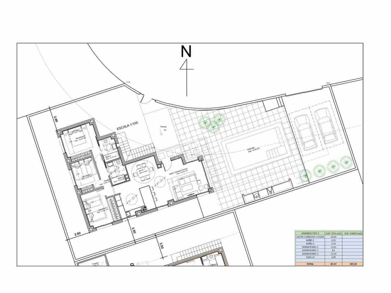 Chalet de 3 habitaciones en Polop en venta con piscina garaje - 585.000 € (Ref: 9990138)
