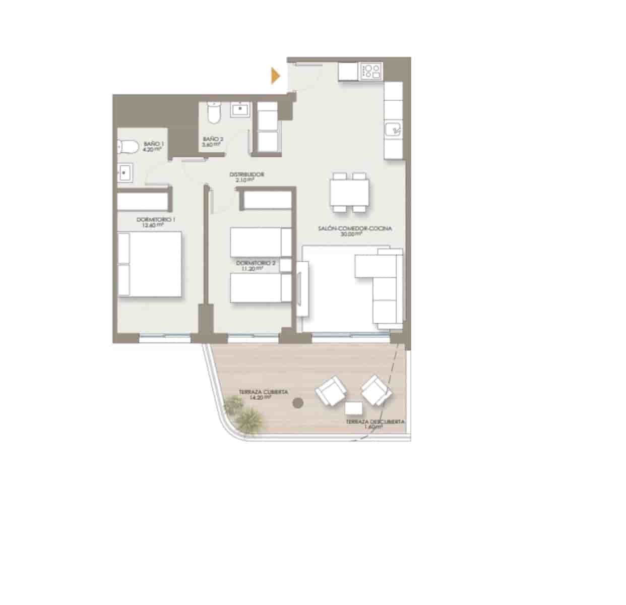 2 Zimmer Apartment zu verkaufen in Torre del Mar mit Pool - 390.000 € (Ref: 10067986)