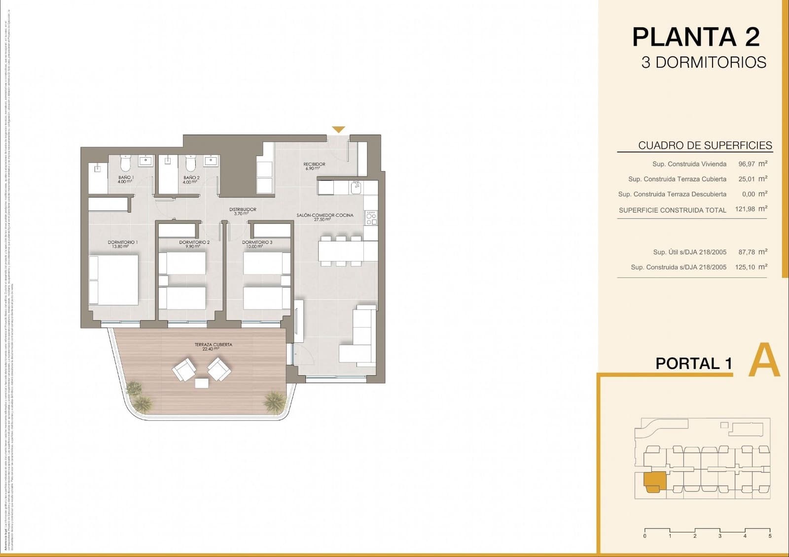 3 Zimmer Apartment zu verkaufen in Torre del Mar mit Pool - 540.000 € (Ref: 10070949)