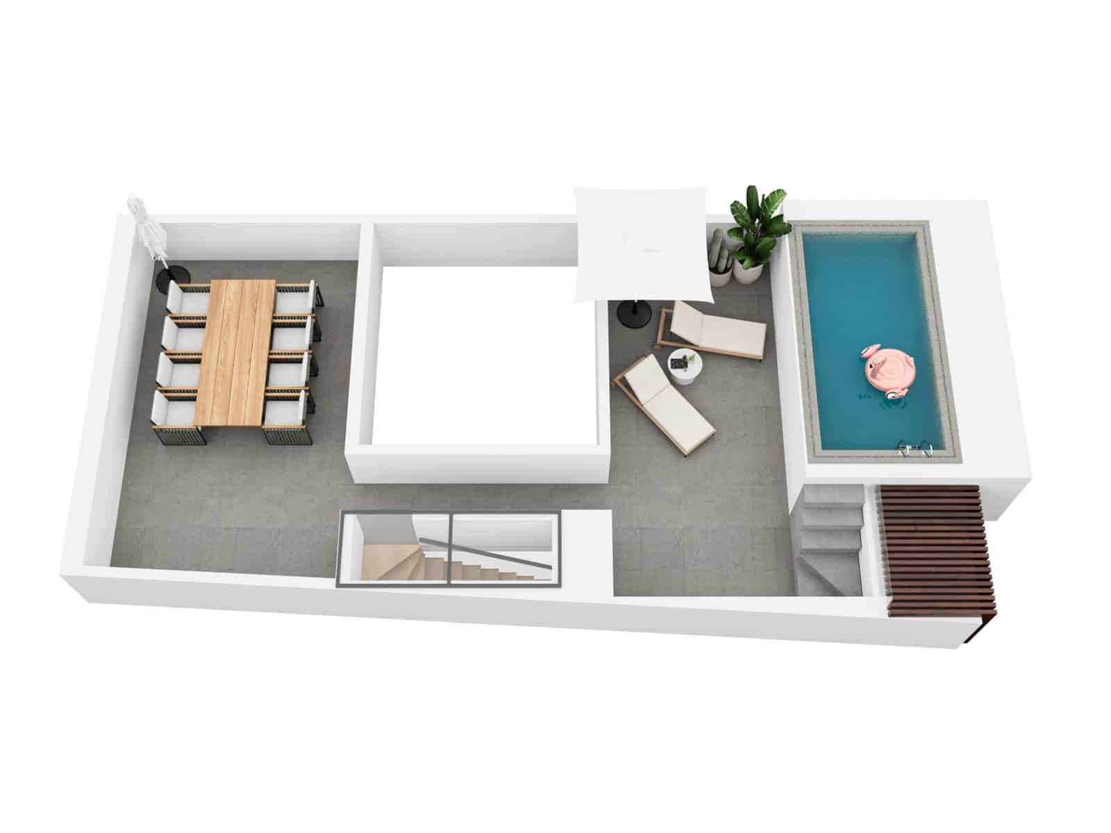 3 soveværelse Rækkehus til salg i El Penoncillo med swimmingpool garage - € 550.000 (Ref: 8970362)