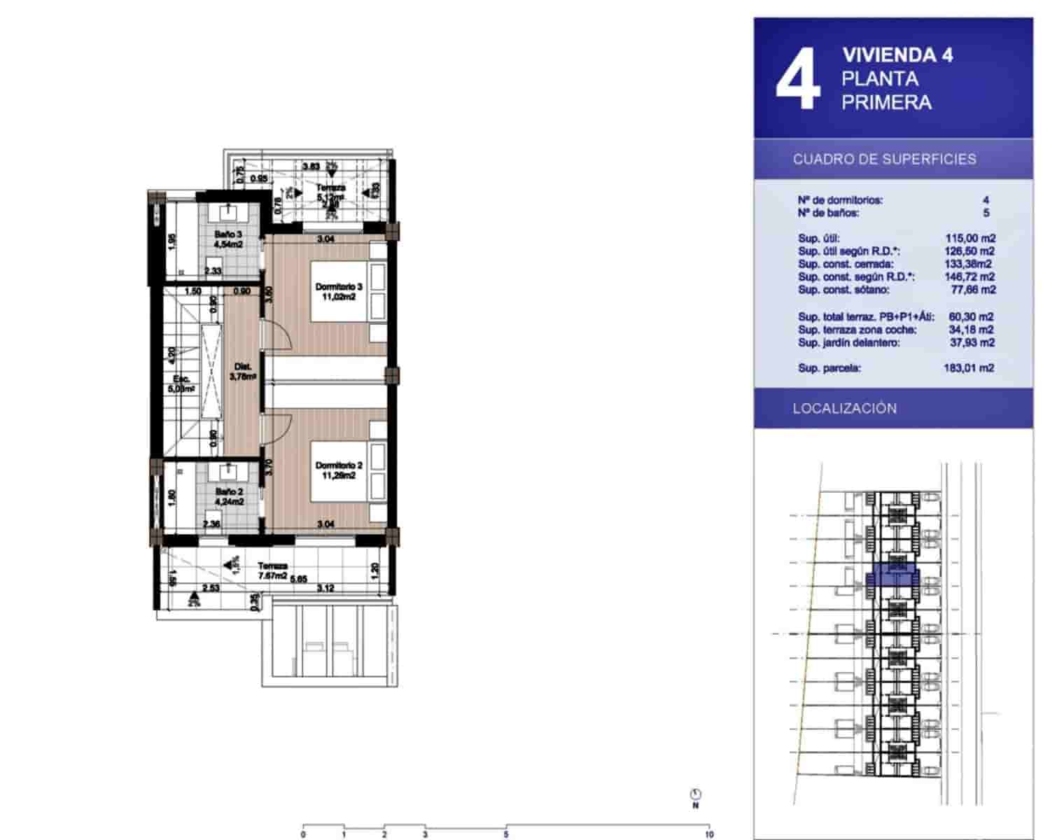 4 bedroom Terraced Villa for sale in Torrox-Costa - € 422,000 (Ref: 9440151)
