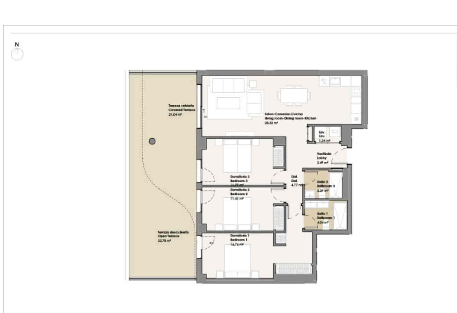 3 Zimmer Apartment zu verkaufen in Torrox mit Pool - 432.000 € (Ref: 9807974)