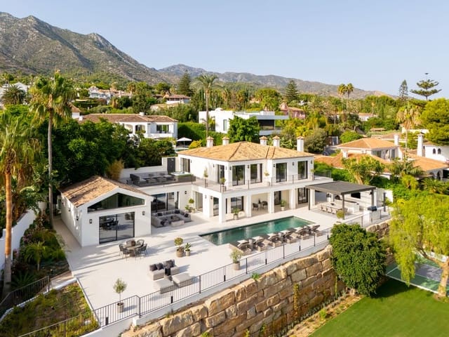 5 chambre Villa/Maison à vendre à Golden Mile, Marbella avec piscine garage - 7 800 000 € (Ref: 9238898)
