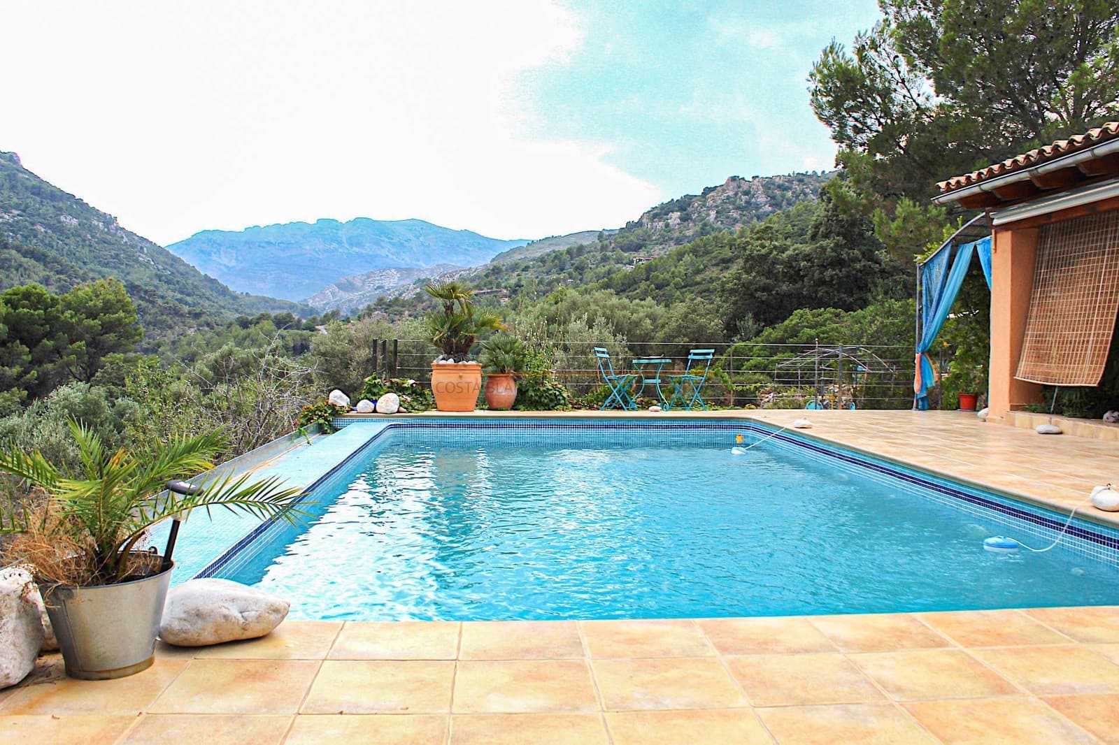 4 chambre Finca/Maison de Campagne à vendre à Castell de Castells avec piscine garage - 425 000 € (Ref: 10017043)