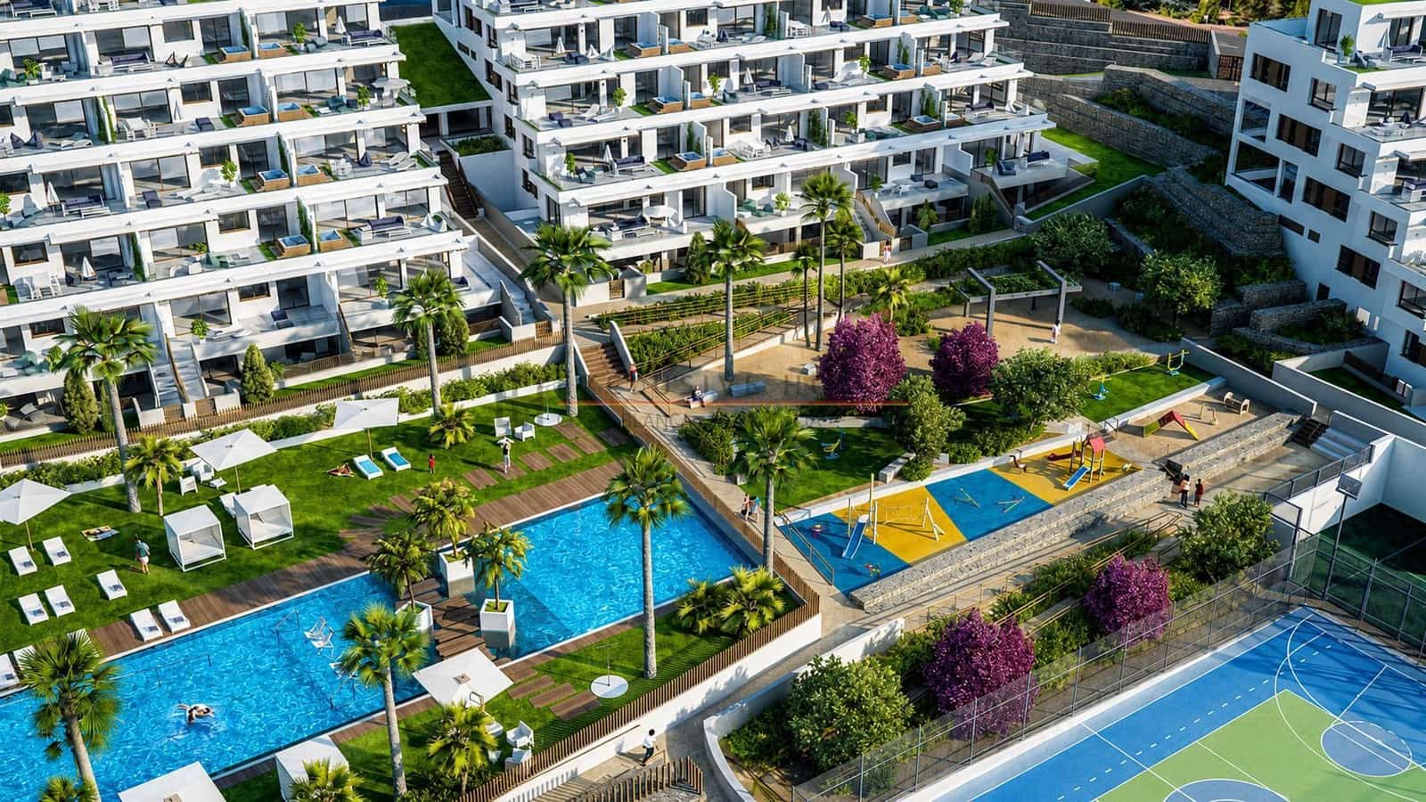 3 chambre Appartement à vendre à Finestrat avec piscine garage - 495 000 € (Ref: 10020120)