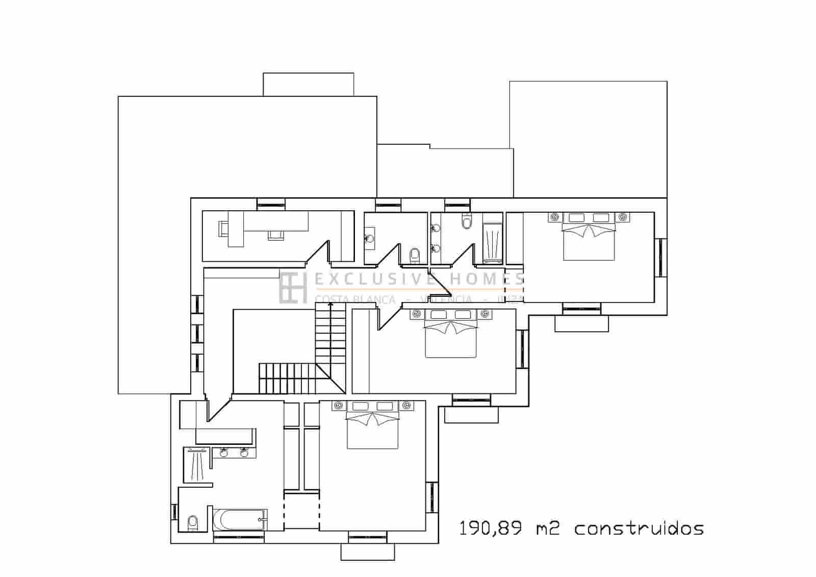 4 chambre Finca/Maison de Campagne à vendre à Moraira avec piscine garage - 4 200 000 € (Ref: 10020122)