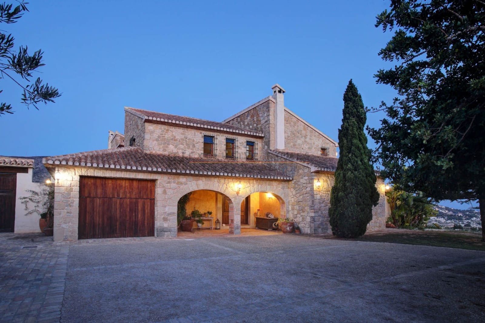4 chambre Finca/Maison de Campagne à vendre à Moraira avec piscine garage - 4 200 000 € (Ref: 10020122)