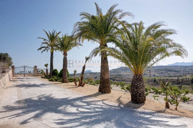 4 chambre Finca/Maison de Campagne à vendre à Moraira, Teulada-Moraira avec piscine garage - 4 200 000 € (Ref: 10020122)