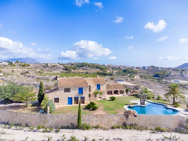 4 chambre Finca/Maison de Campagne à vendre à Moraira, Teulada-Moraira avec piscine garage - 4 200 000 € (Ref: 10020122)