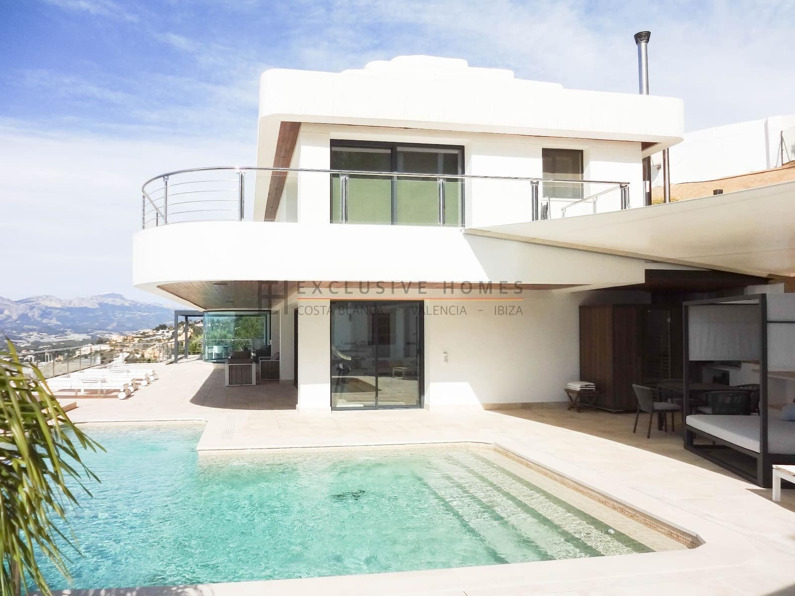 7 sypialnia Willa na sprzedaż w Altea z basenem garażem - 2 850 000 € (Ref: 10025075)