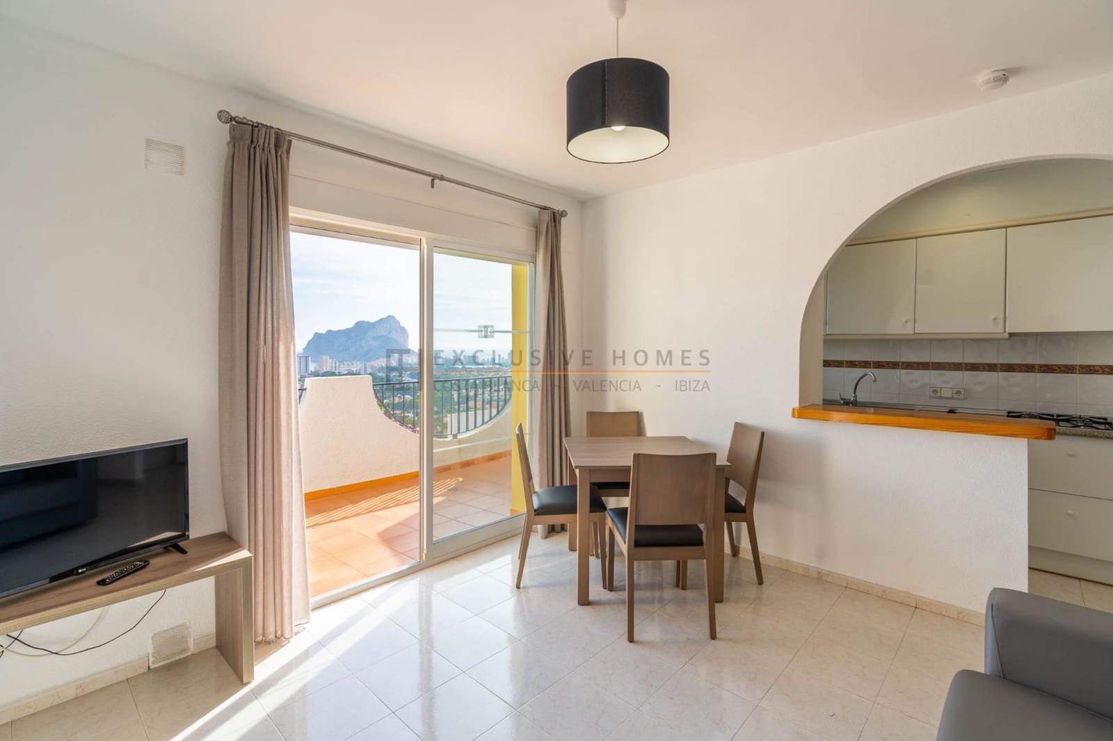 1 chambre Villa/Maison Semi-Mitoyenne à vendre à Calpe / Calp avec piscine - 180 000 € (Ref: 10044445)