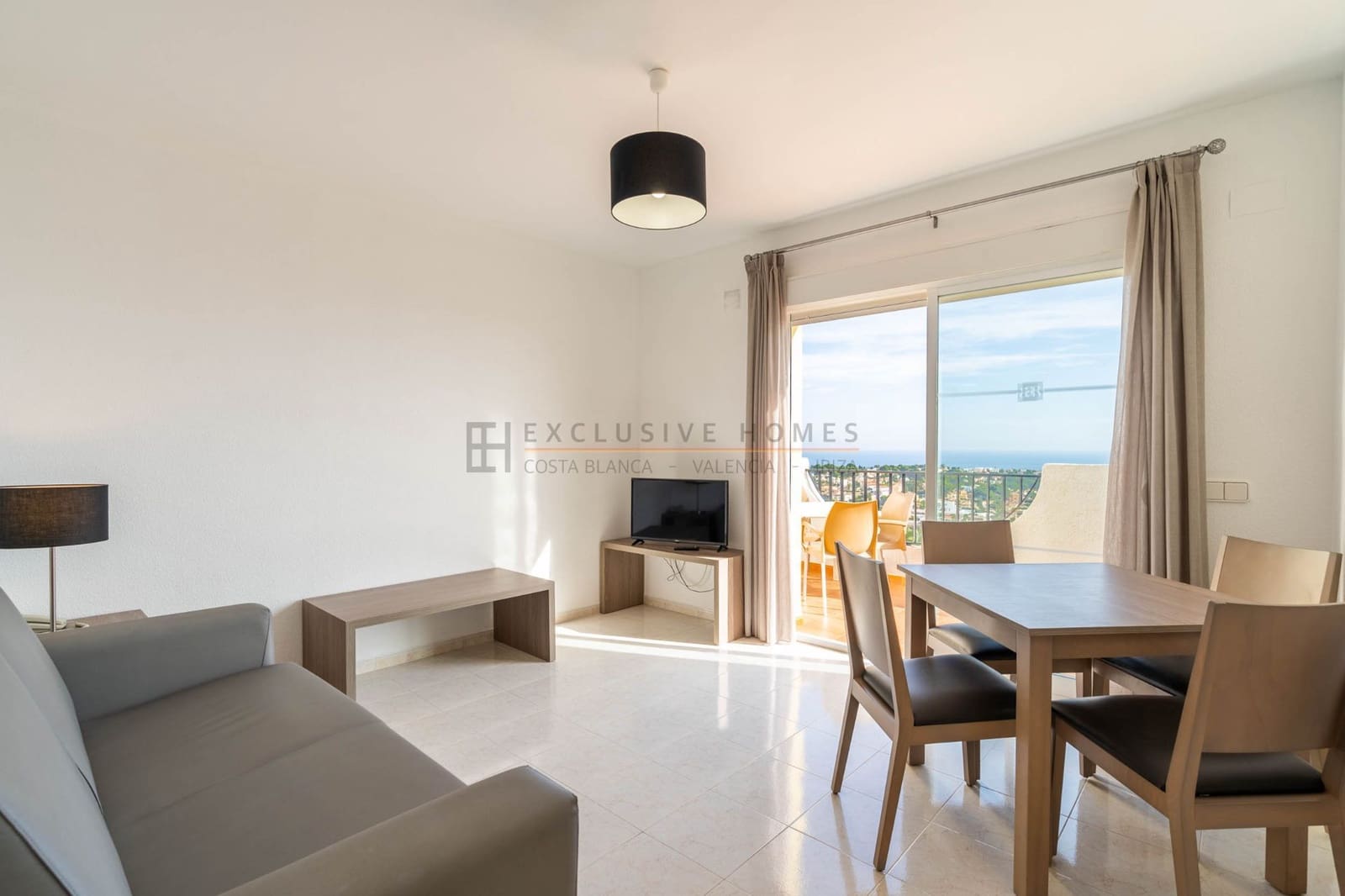 1 chambre Villa/Maison Semi-Mitoyenne à vendre à Calpe / Calp avec piscine - 180 000 € (Ref: 10044445)