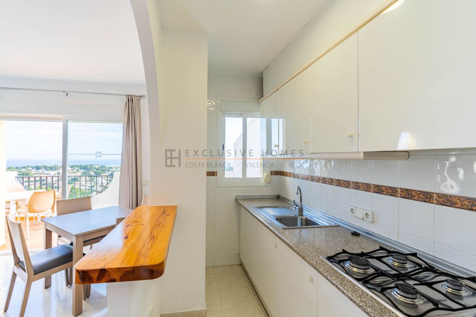 1 chambre Villa/Maison Semi-Mitoyenne à vendre à Calpe / Calp avec piscine - 180 000 € (Ref: 10044445)