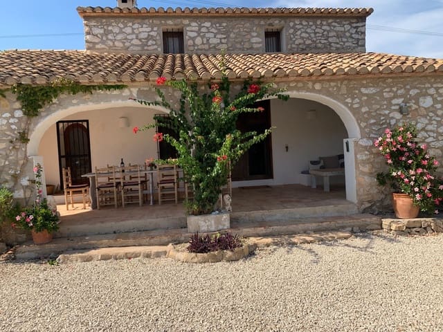 Finca/Casa Rural de 5 habitaciones en Benissa en venta con piscina garaje - 1.100.000 € (Ref: 10044447)