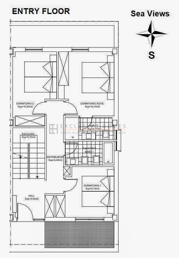4 camera da letto Villetta Bifamiliare in vendita in Albir con piscina garage - 2.895.000 € (Rif: 10070305)