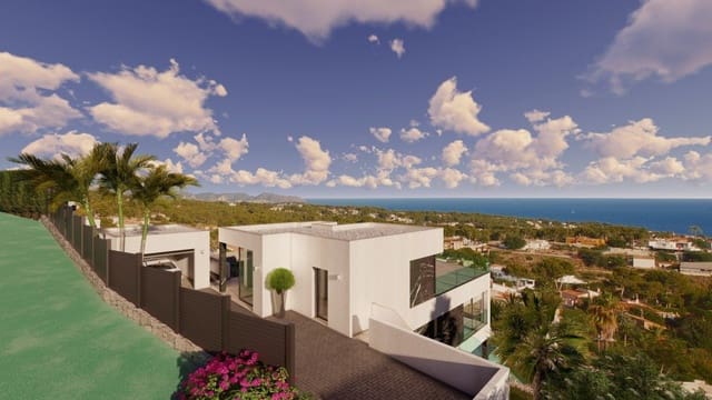 3 sypialnia Willa na sprzedaż w Calpe / Calp z basenem garażem - 1 250 000 € (Ref: 6025640)