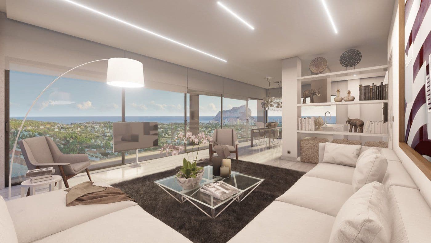 3 sypialnia Willa na sprzedaż w Calpe / Calp z basenem garażem - 1 250 000 € (Ref: 6025640)