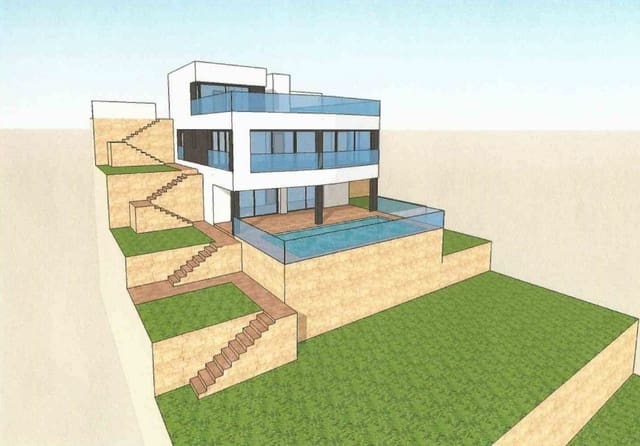 3 sypialnia Willa na sprzedaż w Calpe / Calp z basenem garażem - 1 250 000 € (Ref: 6025640)