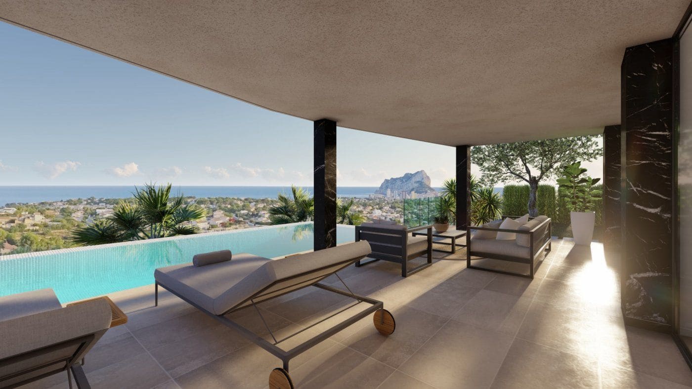 3 sypialnia Willa na sprzedaż w Calpe / Calp z basenem garażem - 1 250 000 € (Ref: 6025640)