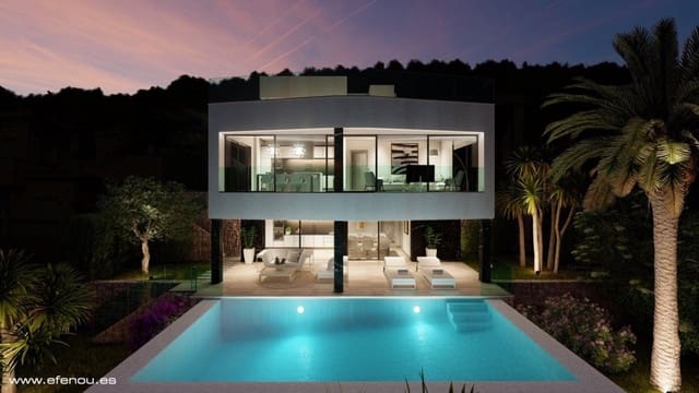3 sypialnia Willa na sprzedaż w Calpe / Calp z basenem garażem - 1 250 000 € (Ref: 6025640)
