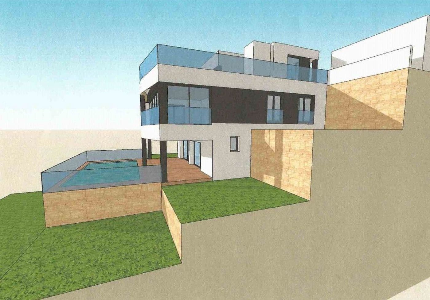 3 sypialnia Willa na sprzedaż w Calpe / Calp z basenem garażem - 1 250 000 € (Ref: 6025640)