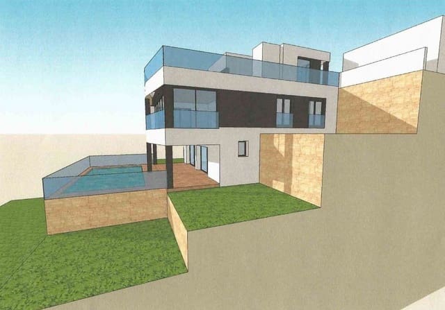 3 sypialnia Willa na sprzedaż w Calpe / Calp z basenem garażem - 1 250 000 € (Ref: 6025640)