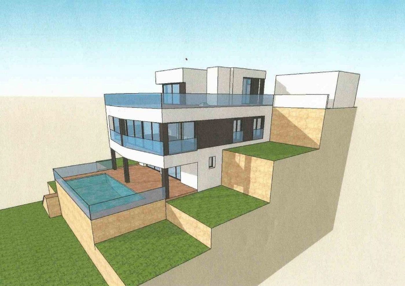 3 sypialnia Willa na sprzedaż w Calpe / Calp z basenem garażem - 1 250 000 € (Ref: 6025640)