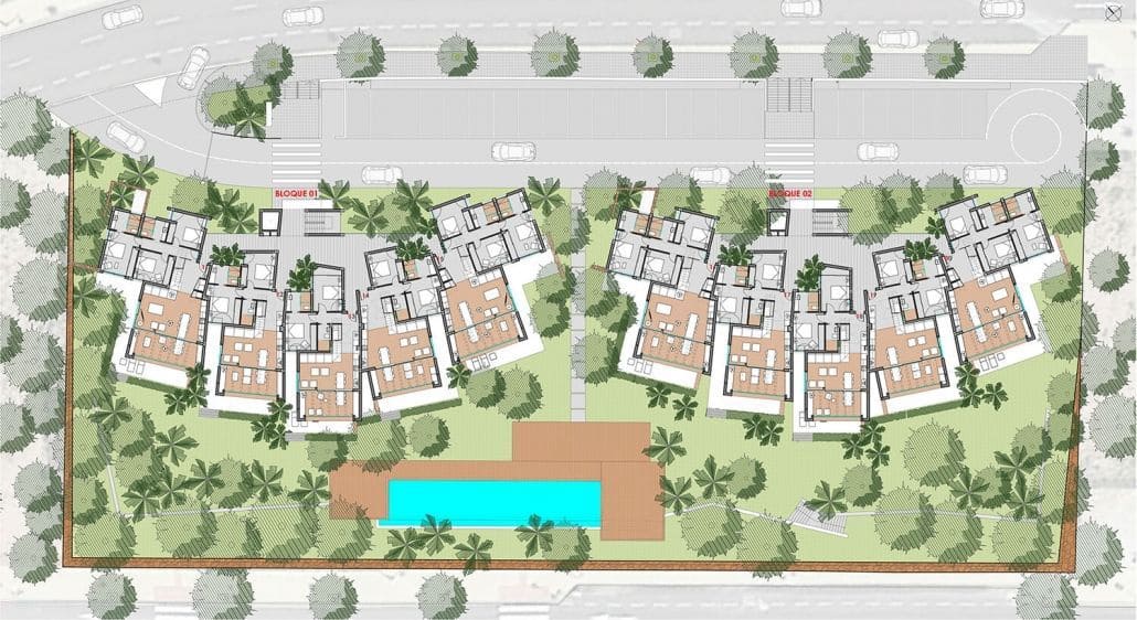 2 sovrum Lägenhet till salu i Monforte del Cid med pool garage - 310 000 € (Ref: 6025688)