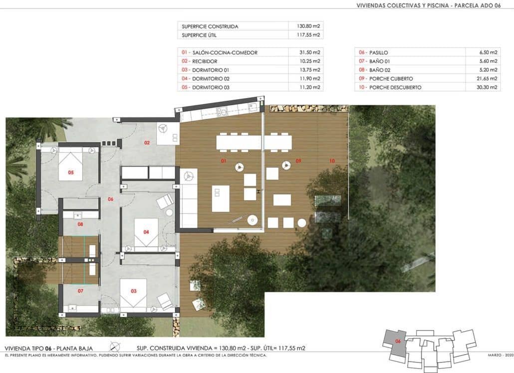 2 sovrum Lägenhet till salu i Monforte del Cid med pool garage - 310 000 € (Ref: 6025688)