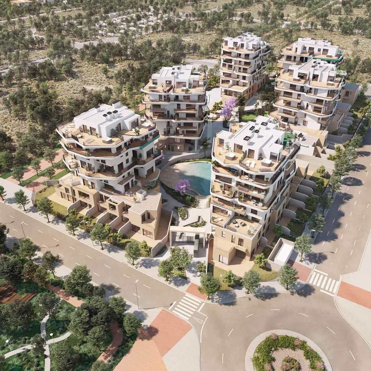 1 soveværelse Lejlighed til salg i La Villajoyosa / Vila Joiosa med swimmingpool garage - € 318.000 (Ref: 6025704)