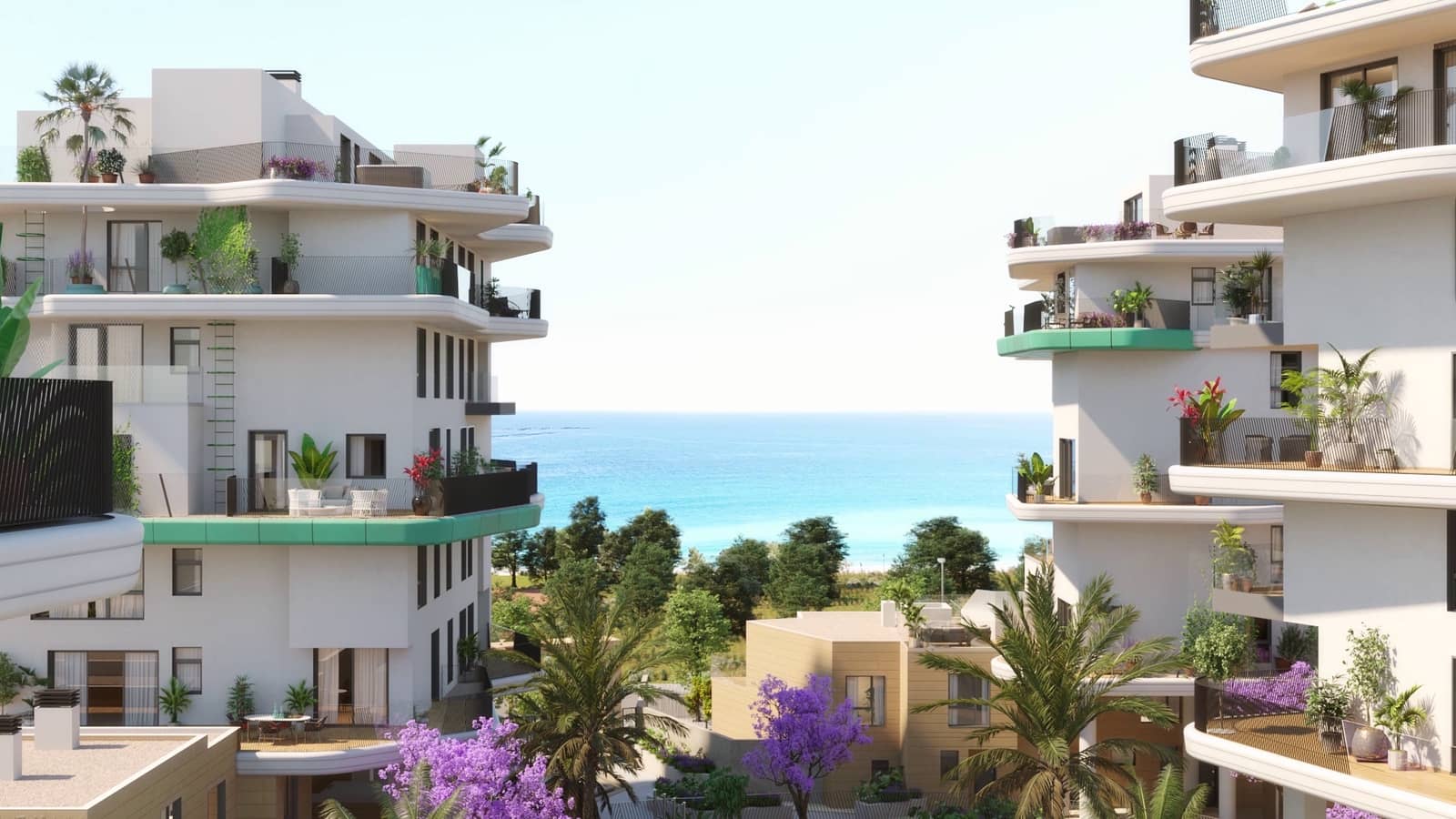 1 soveværelse Lejlighed til salg i La Villajoyosa / Vila Joiosa med swimmingpool garage - € 318.000 (Ref: 6025704)