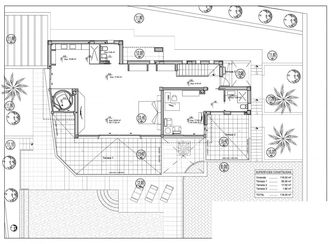 3 Zimmer Villa zu verkaufen in Calpe / Calp mit Pool Garage - 3.200.000 € (Ref: 6073098)