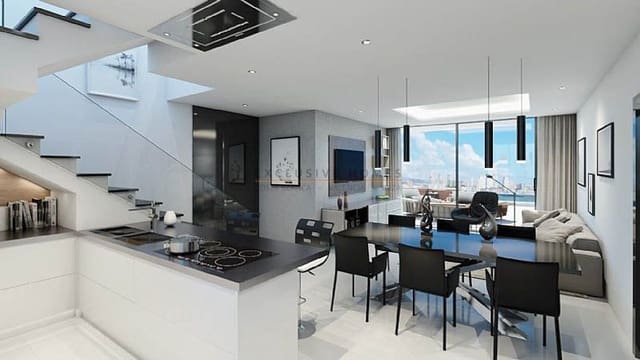 3 sovrum Lägenhet till salu i Playa Poniente, Benidorm med pool garage - 1 200 000 € (Ref: 6308360)
