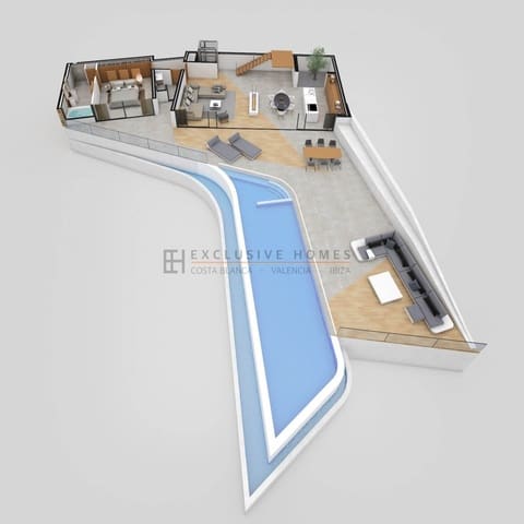 Chalet de 4 habitaciones en Altea en venta con piscina garaje - 1.760.000 € (Ref: 6571605)