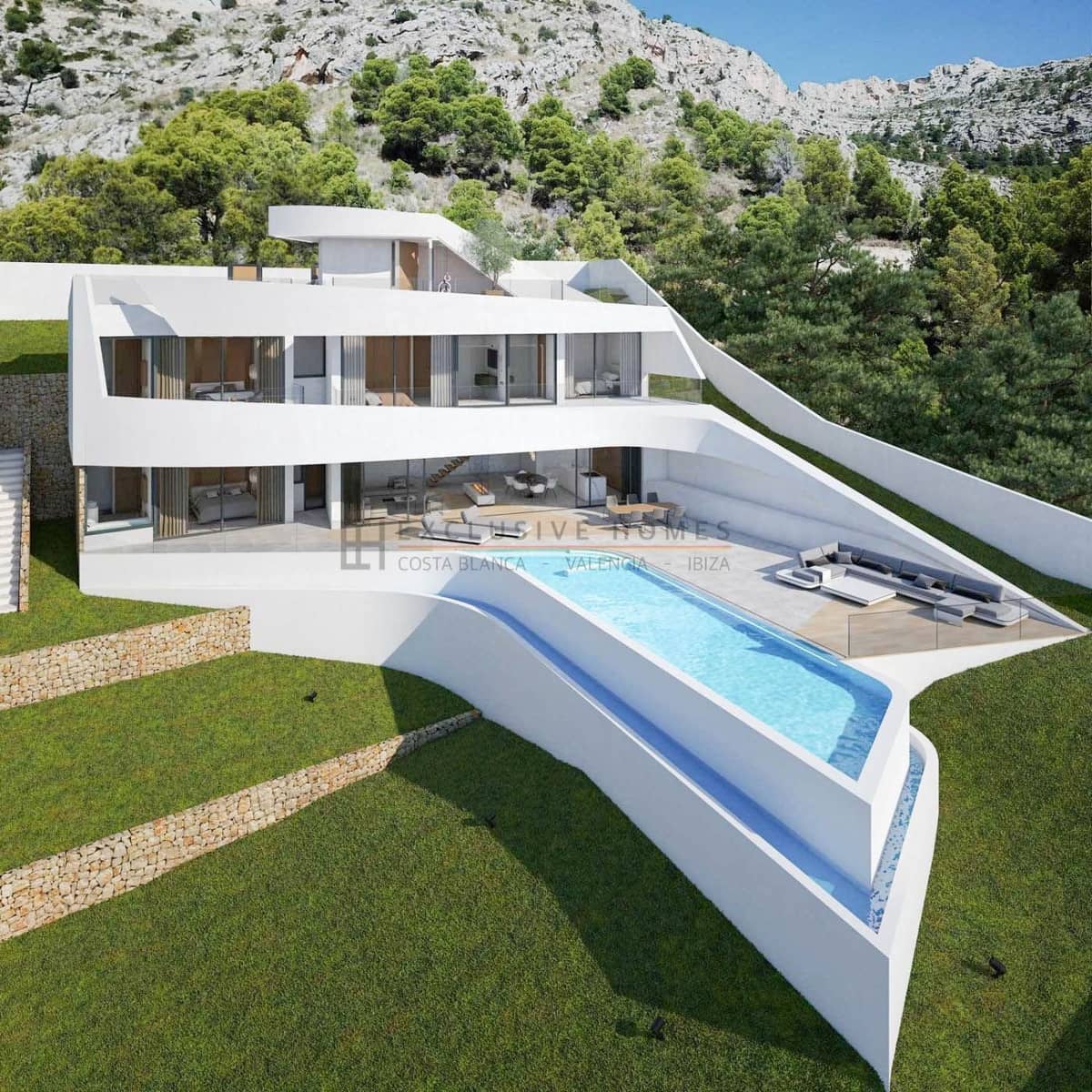 Chalet de 4 habitaciones en Altea en venta con piscina garaje - 1.760.000 € (Ref: 6571605)