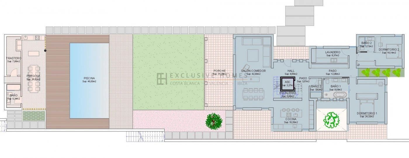 5 soveværelse Finca/Landehus til salg i Moraira med swimmingpool garage - € 2.985.000 (Ref: 8567451)