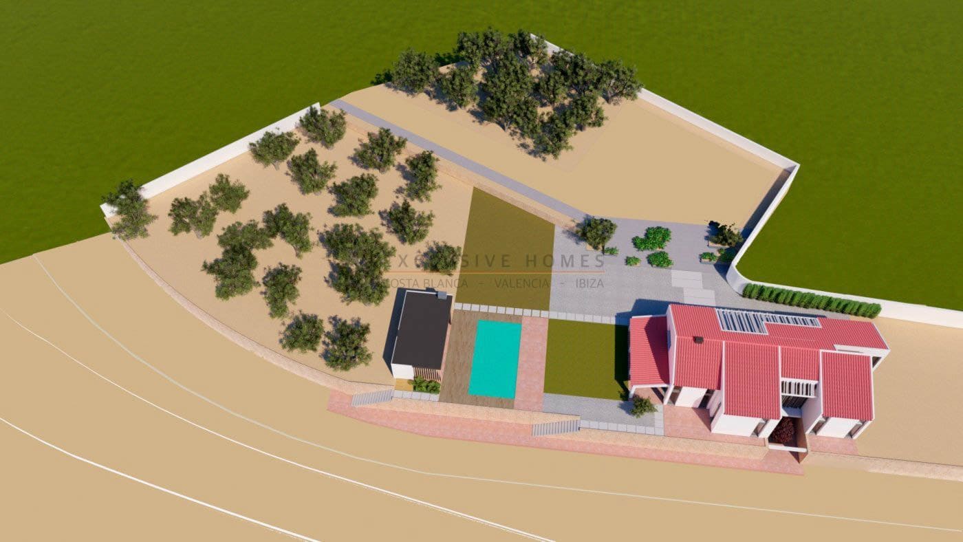 5 soveværelse Finca/Landehus til salg i Moraira med swimmingpool garage - € 2.985.000 (Ref: 8567451)