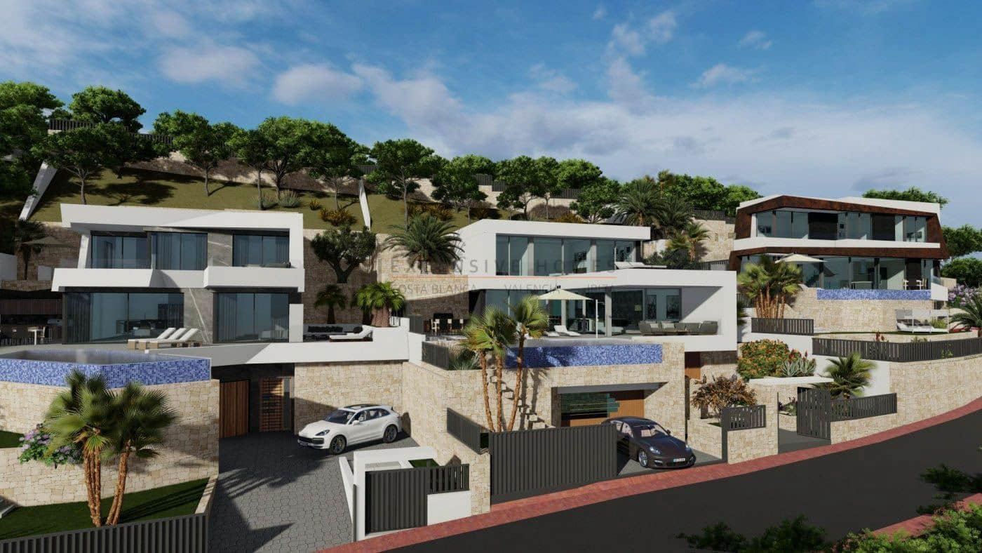 4 chambre Villa/Maison à vendre à Calpe / Calp avec piscine garage - 1 690 000 € (Ref: 8567452)
