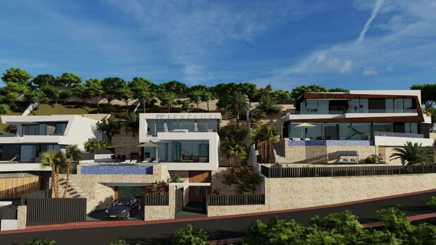 4 chambre Villa/Maison à vendre à Calpe / Calp avec piscine garage - 1 690 000 € (Ref: 8567452)