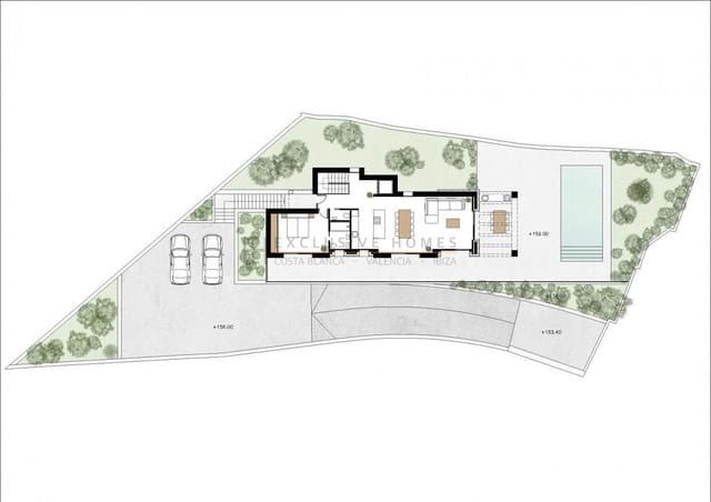 3 sypialnia Willa na sprzedaż w Montemar, Benissa z basenem garażem - 1 595 000 € (Ref: 8567469)