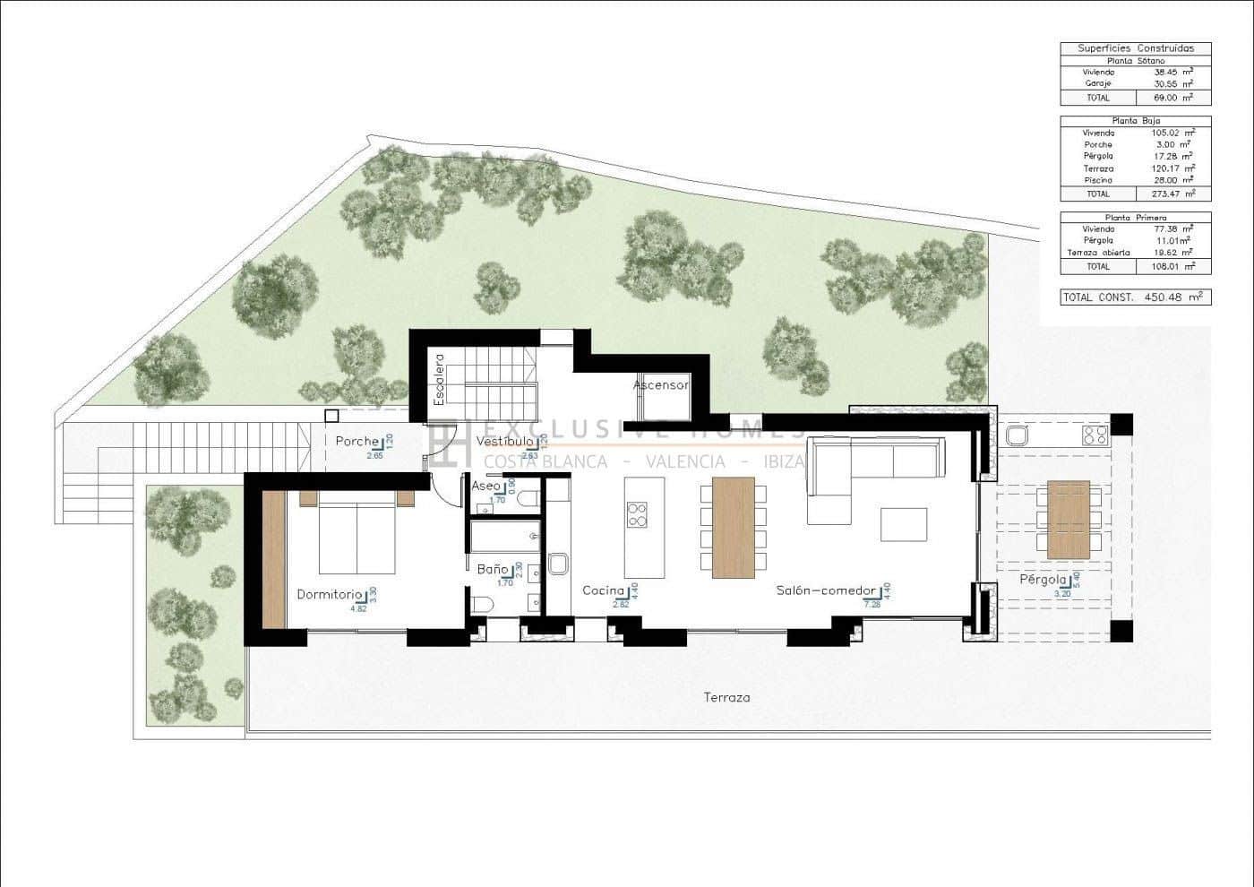 3 sypialnia Willa na sprzedaż w Montemar z basenem garażem - 1 595 000 € (Ref: 8567469)