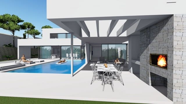 Chalet de 4 habitaciones en Maryvilla, Calpe / Calp en venta con piscina garaje - 1.675.000 € (Ref: 8588109)