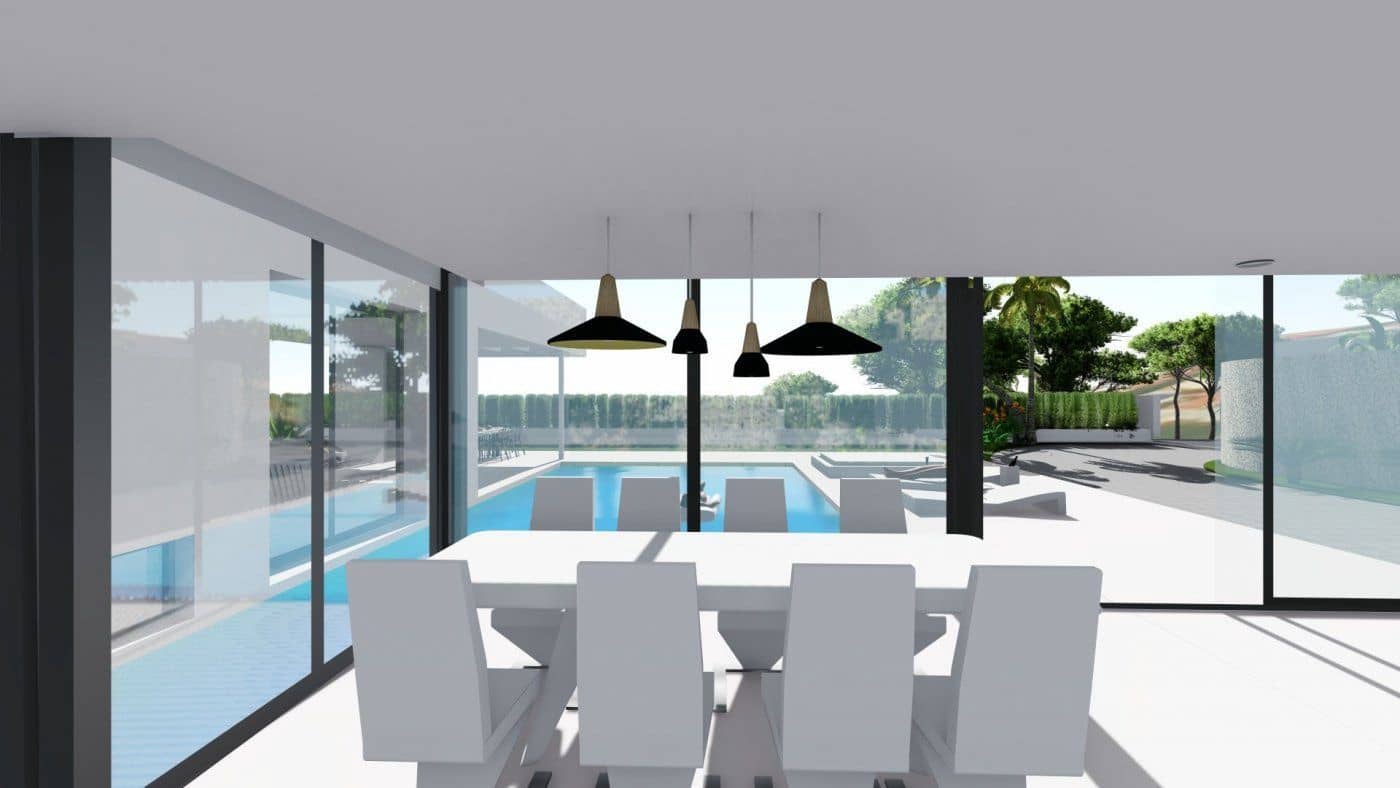 4 soverom Villa til salgs i Calpe / Calp med svømmebasseng garasje - € 1 675 000 (Ref: 8588109)