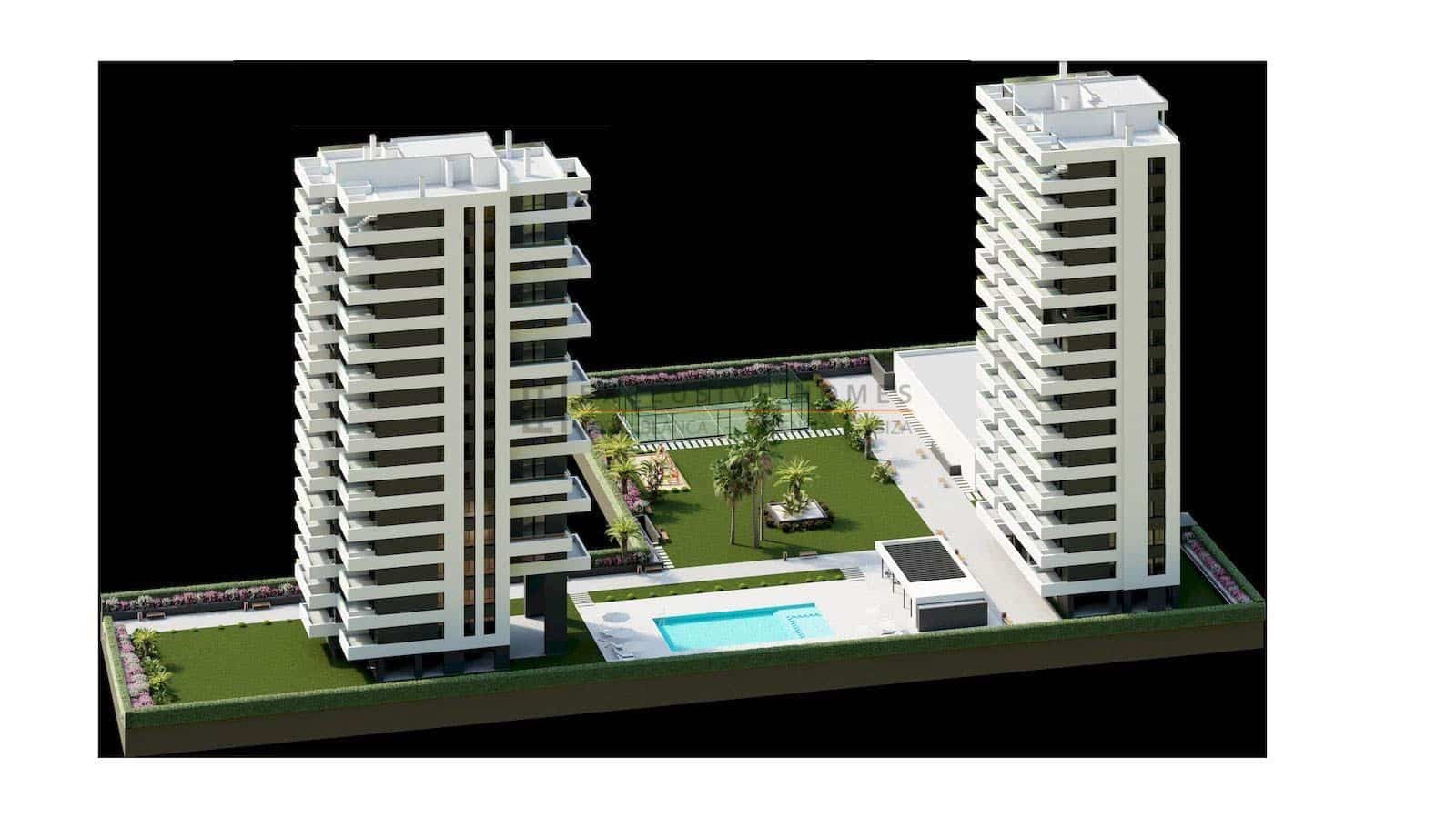 2 slaapkamer Appartement te koop in Calpe / Calp met zwembad garage - € 402.500 (Ref: 8665108)